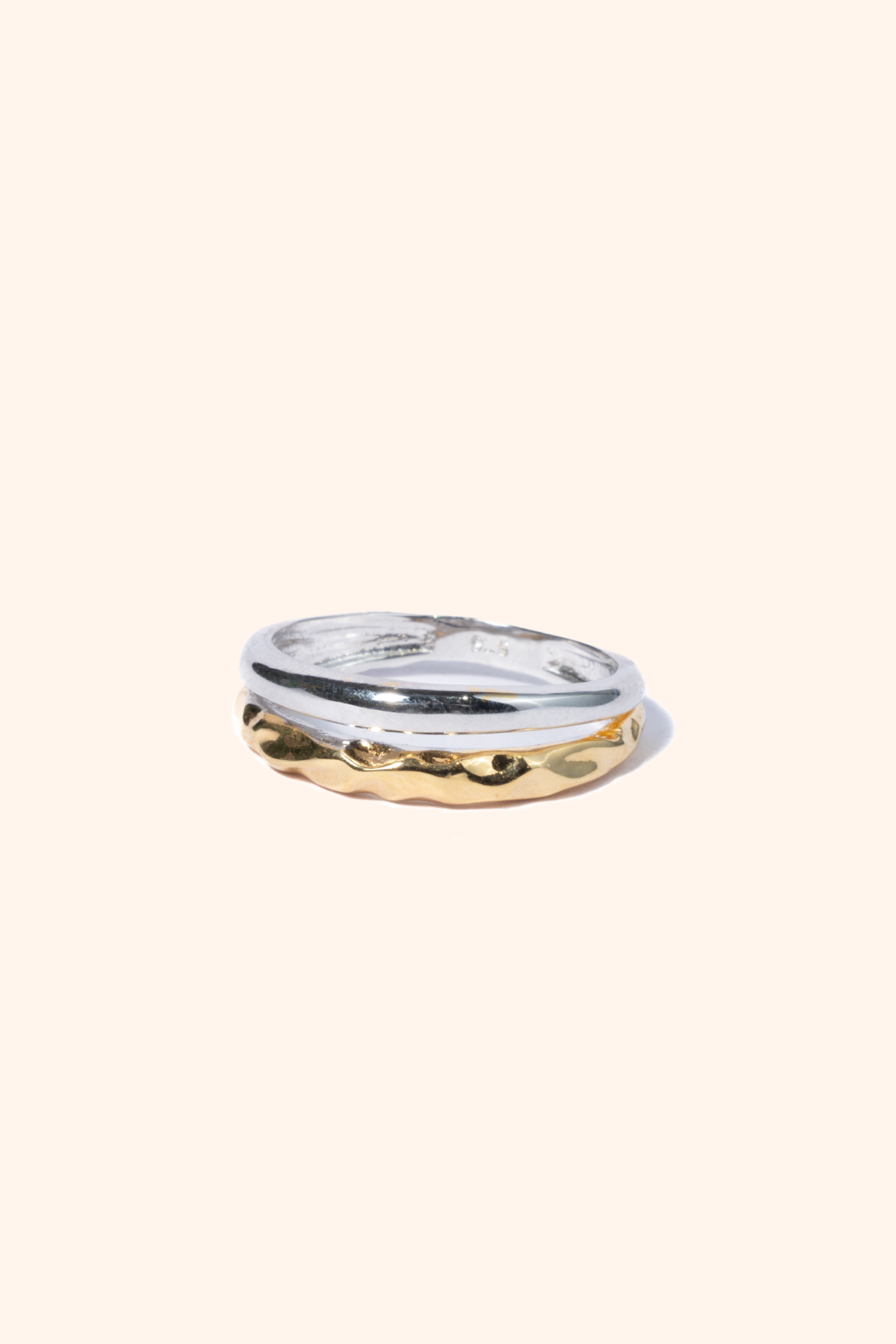 RockyTrail DualTone Eternity Ring