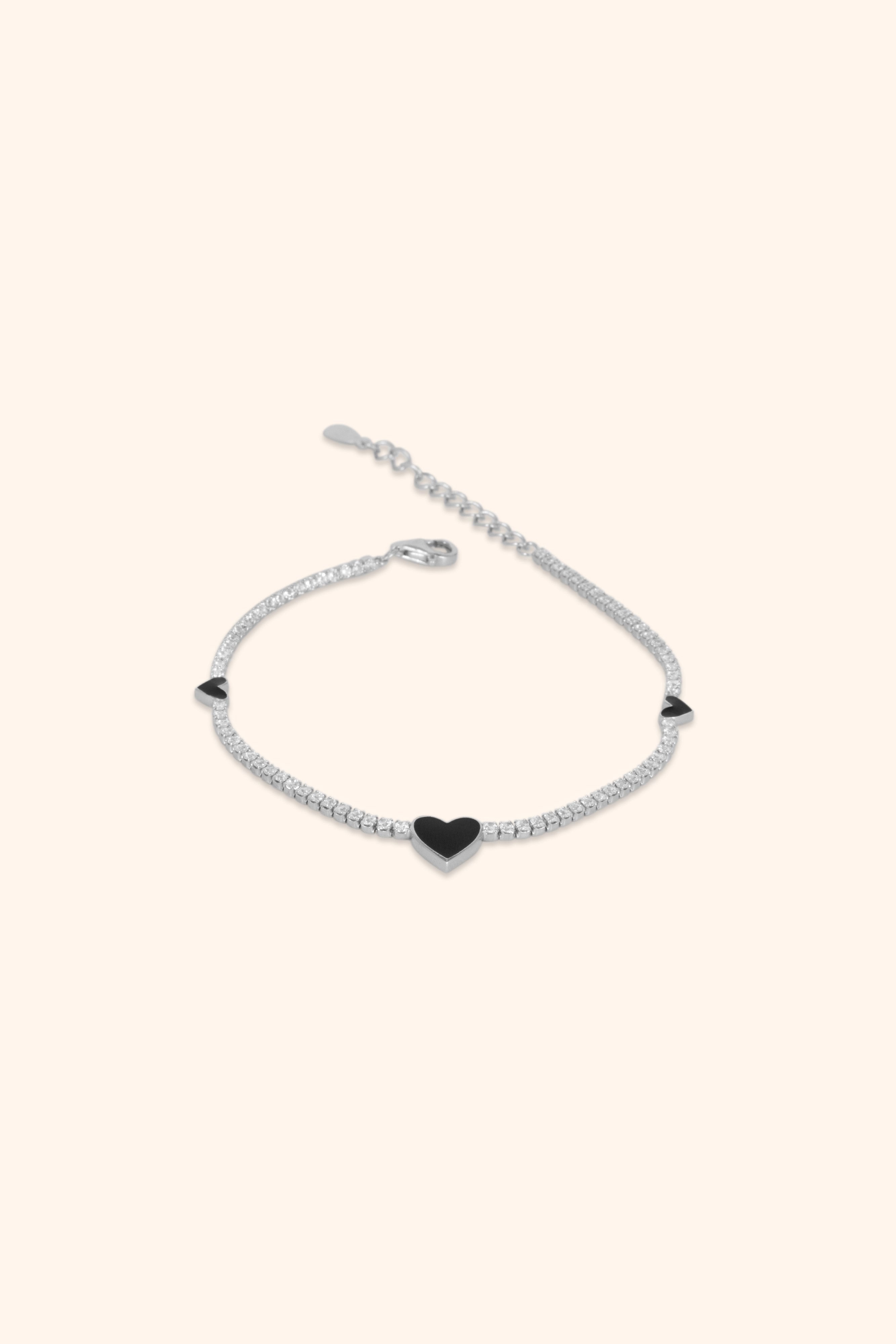 ColorDrip Heart Bracelet