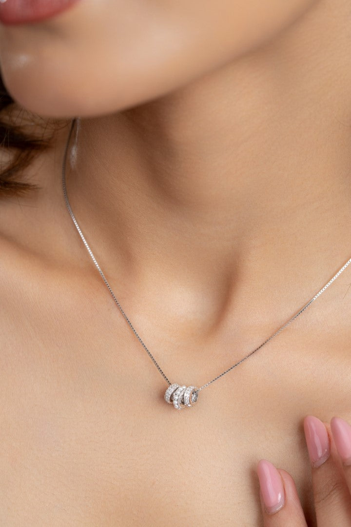 Trinity Loop Necklace