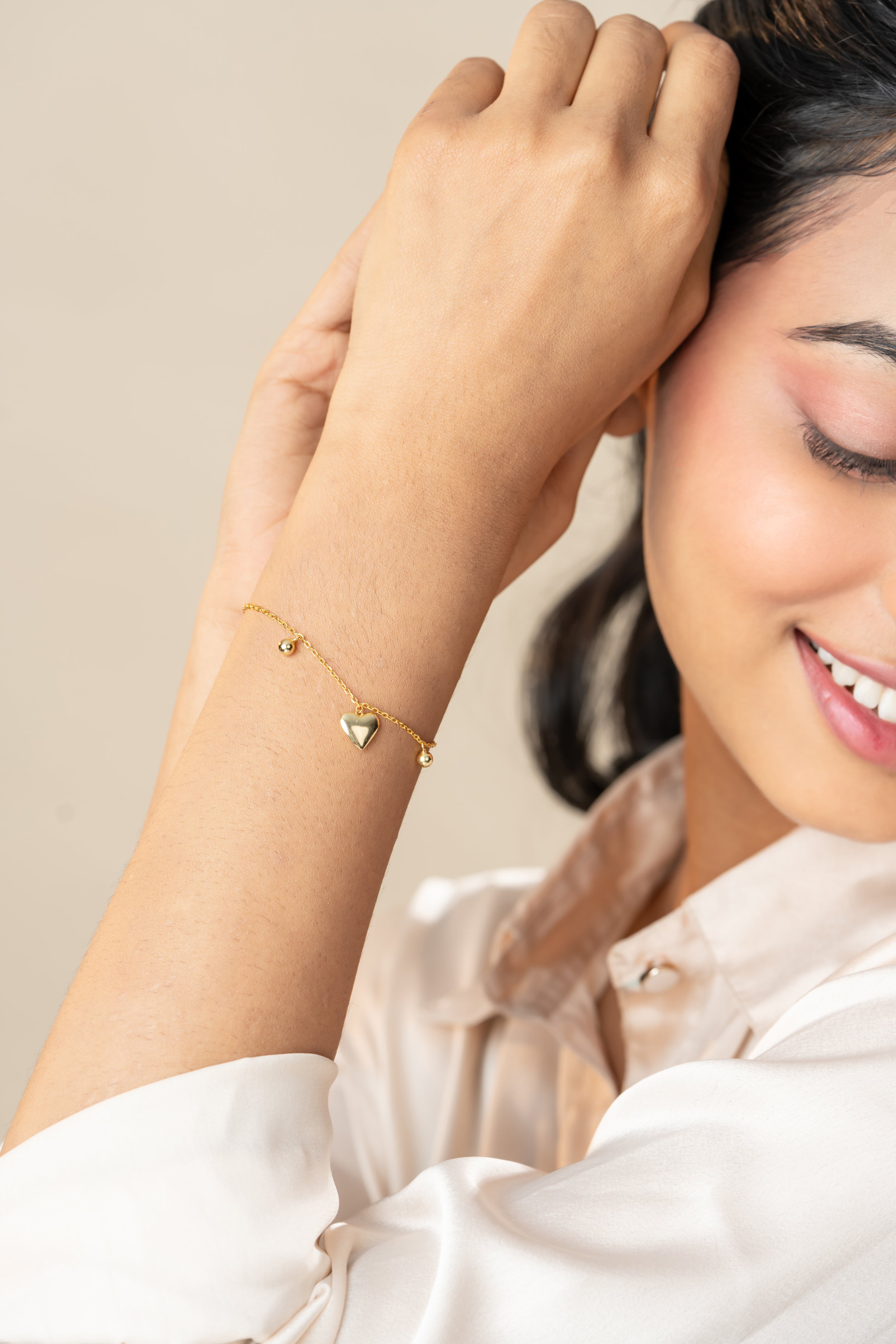 Solid Heart Bracelet