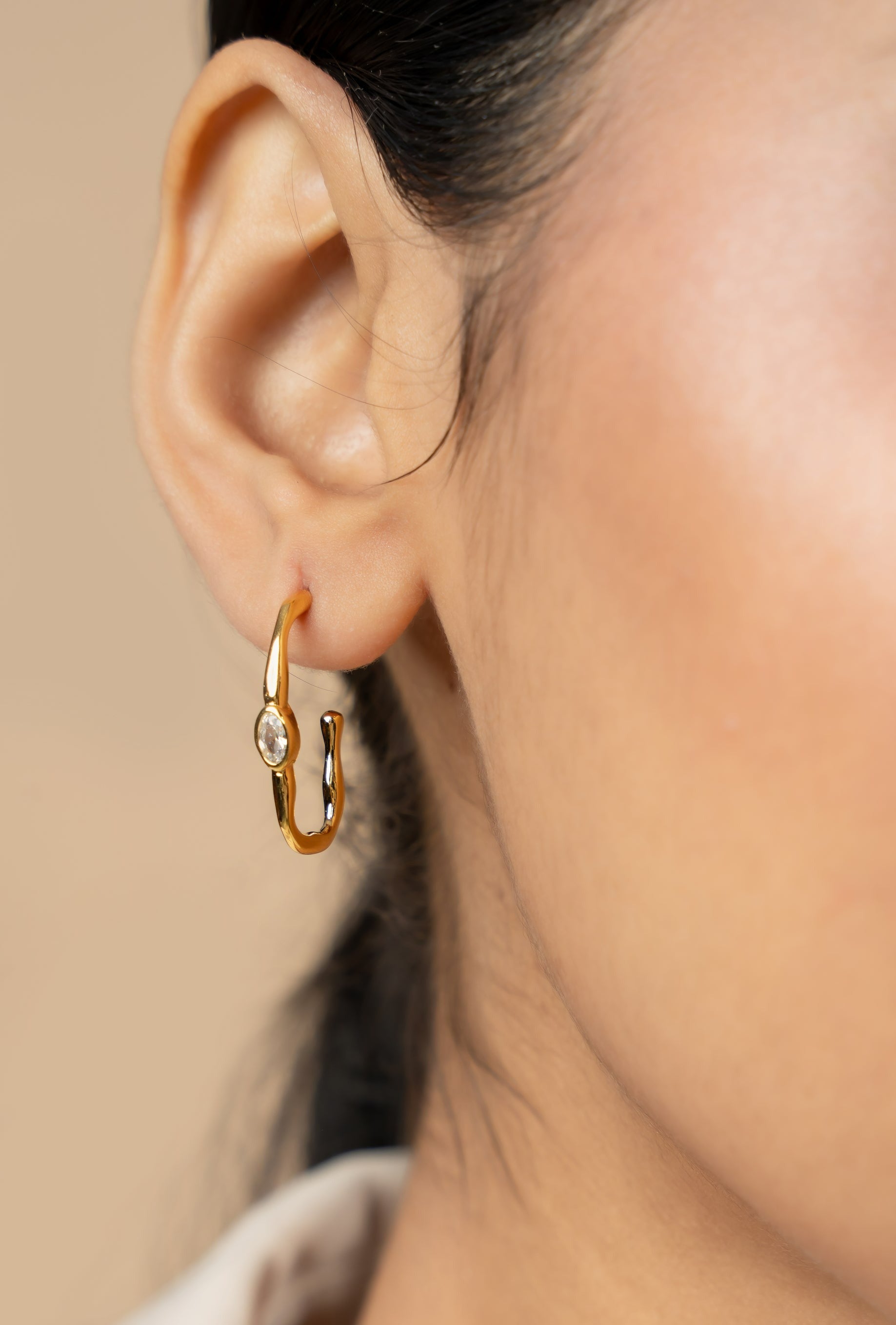 RockyTrail Oval Earrings