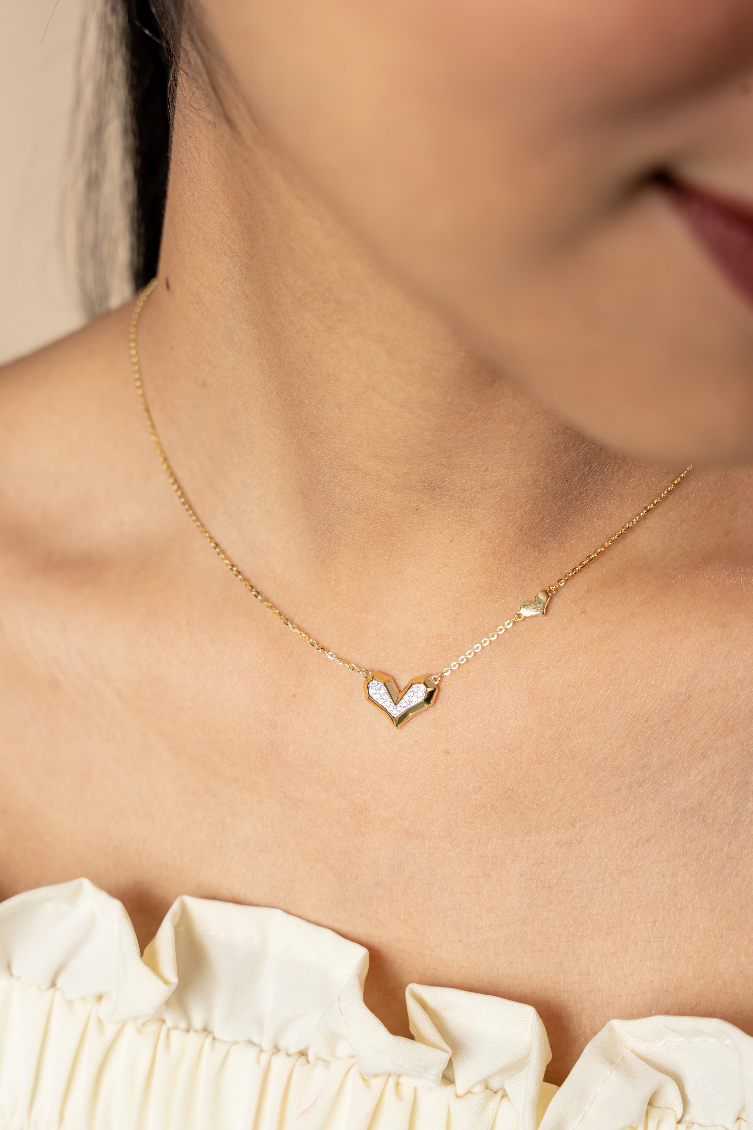 Golden Heart Necklace